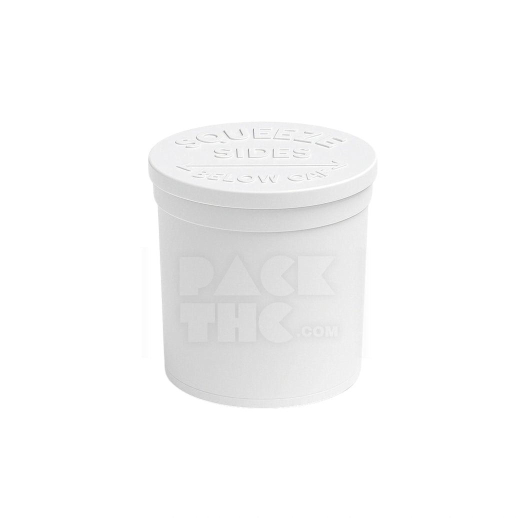 6 DRAM POP TOP VIAL - WHITE | Child-Resistant Bulk Case | PackTHC - (600)