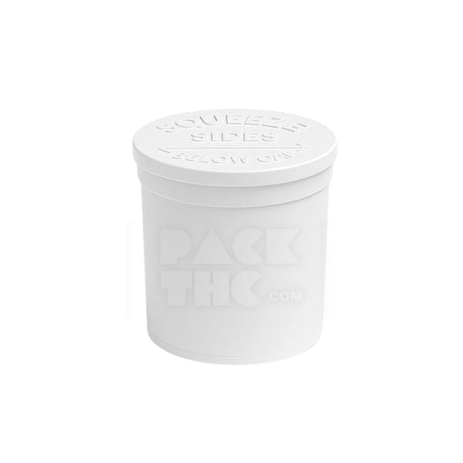 6 DRAM POP TOP VIAL - WHITE | Child-Resistant Bulk Case | PackTHC - (600)