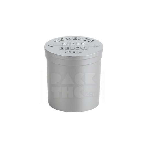 6 dram pop top vial silver