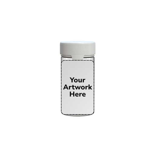 6oz aviator cr jar clear white cap