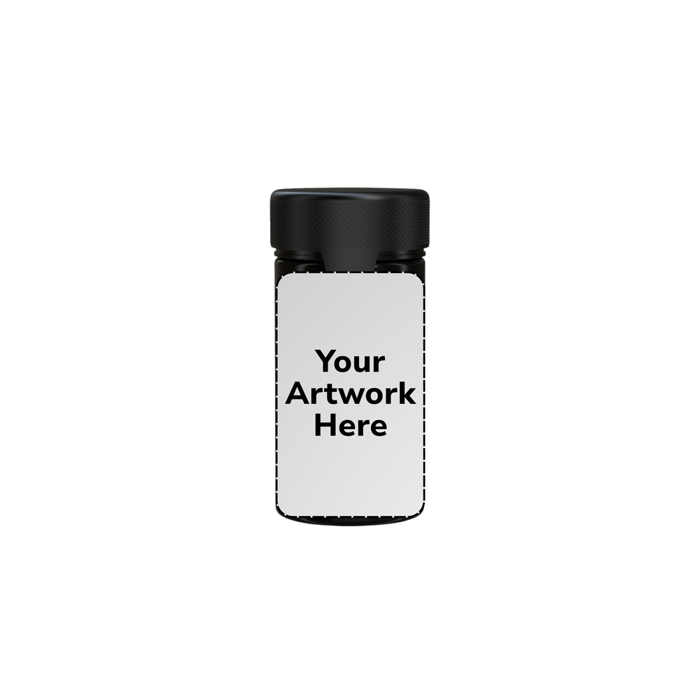 6oz aviator cr jar opaque black