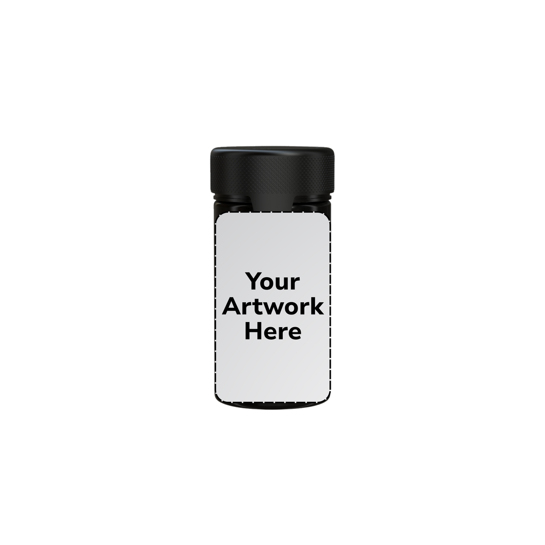 image 6oz aviator cr jar opaque black