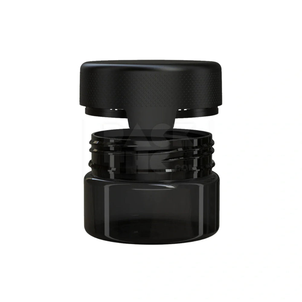 7.5oz aviator cr xl container translucent black 100 count