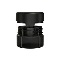 7.5oz aviator cr xl container translucent black 100 count