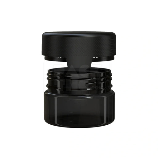 7.5oz aviator cr xl container translucent black 100 count