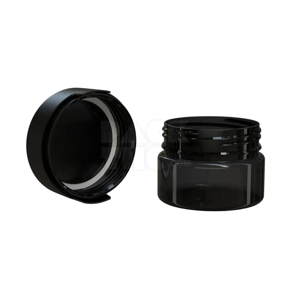 7.5oz aviator cr xl container translucent black 100 count