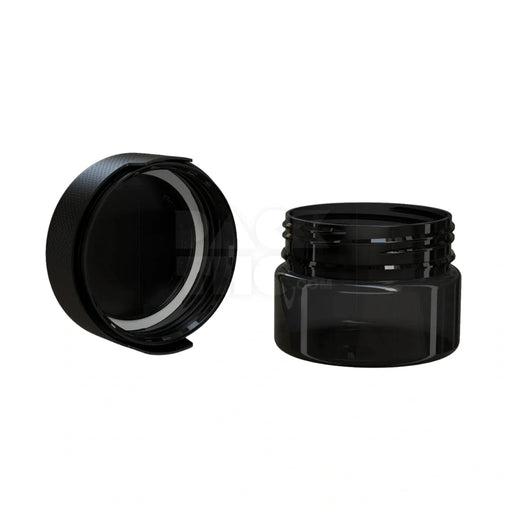 7.5oz aviator cr xl container translucent black 100 count