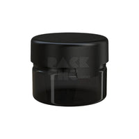 7.5oz aviator cr xl container translucent black 100 count