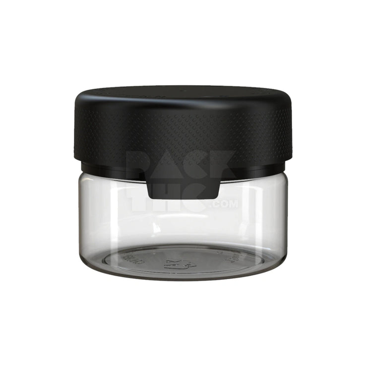 7.5oz aviator cr xl container clear natural black cap 100 count