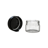 7.5oz aviator cr xl container clear natural black cap 100 count