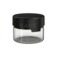 7.5oz aviator cr xl container clear natural black cap 100 count