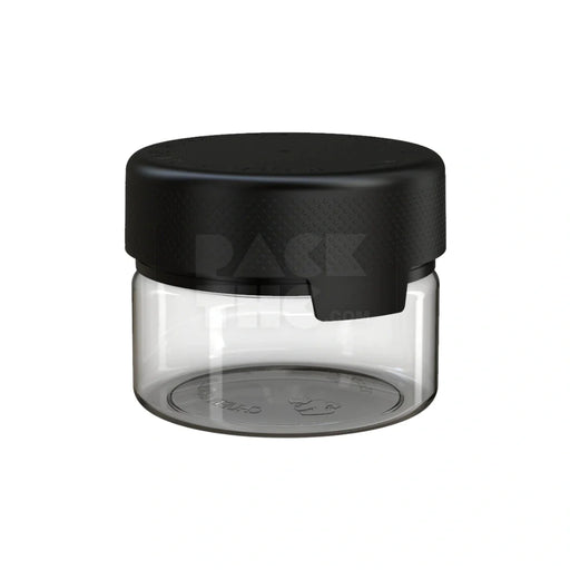 7.5oz aviator cr xl container clear natural black cap 100 count