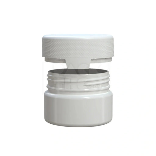 7.5oz aviator cr xl container opaque white 100 count