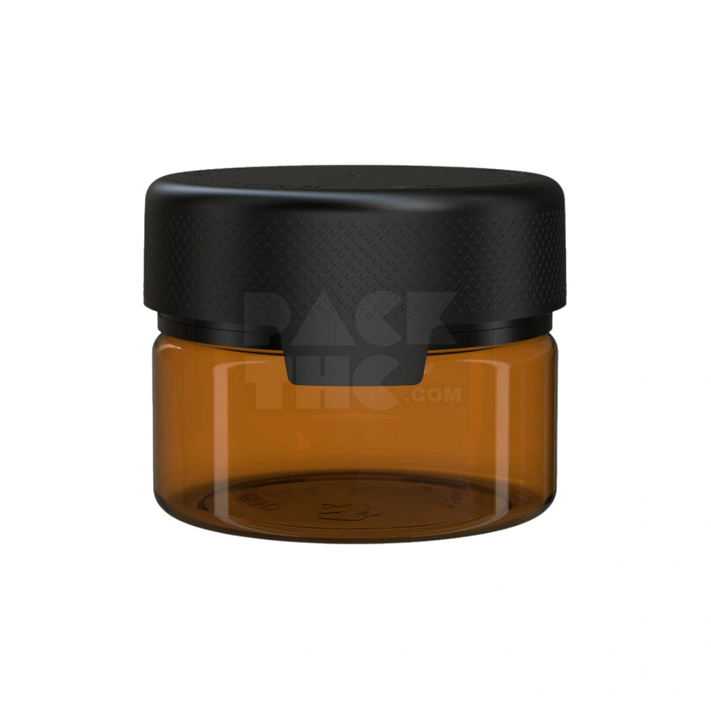 7.5oz aviator cr xl container translucent amber 100 count