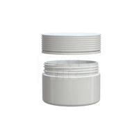 7.5oz 220cc spiral cr xl container opaque white 100 count