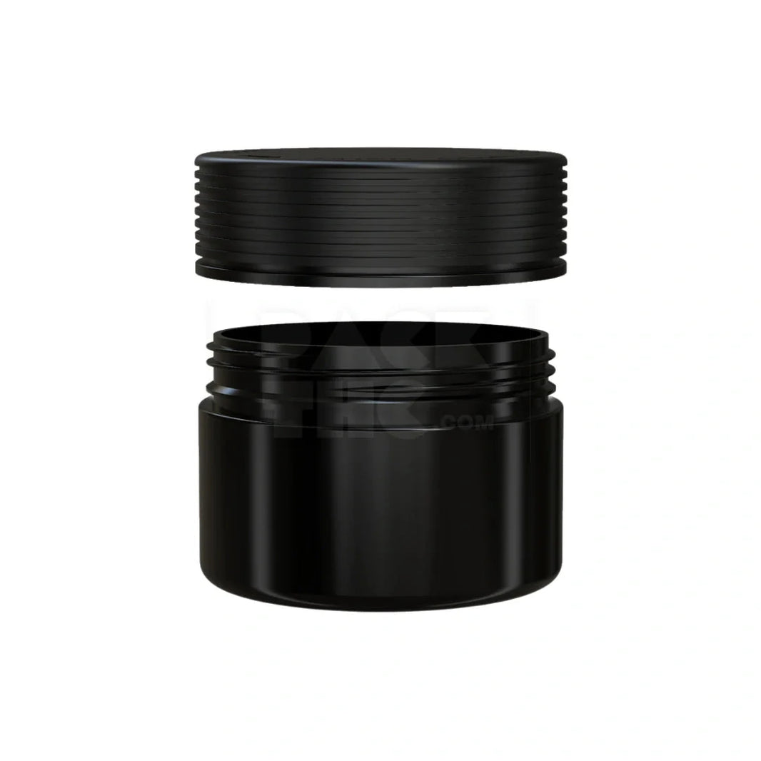 image 7.5oz 220cc spiral cr xl container opaque black 100 count