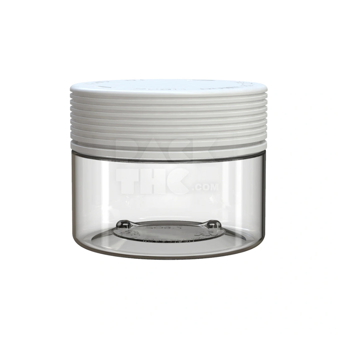 7.5oz 220cc spiral cr xl container clear natural white cap 100 count