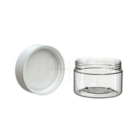 7.5oz 220cc spiral cr xl container clear natural white cap 100 count
