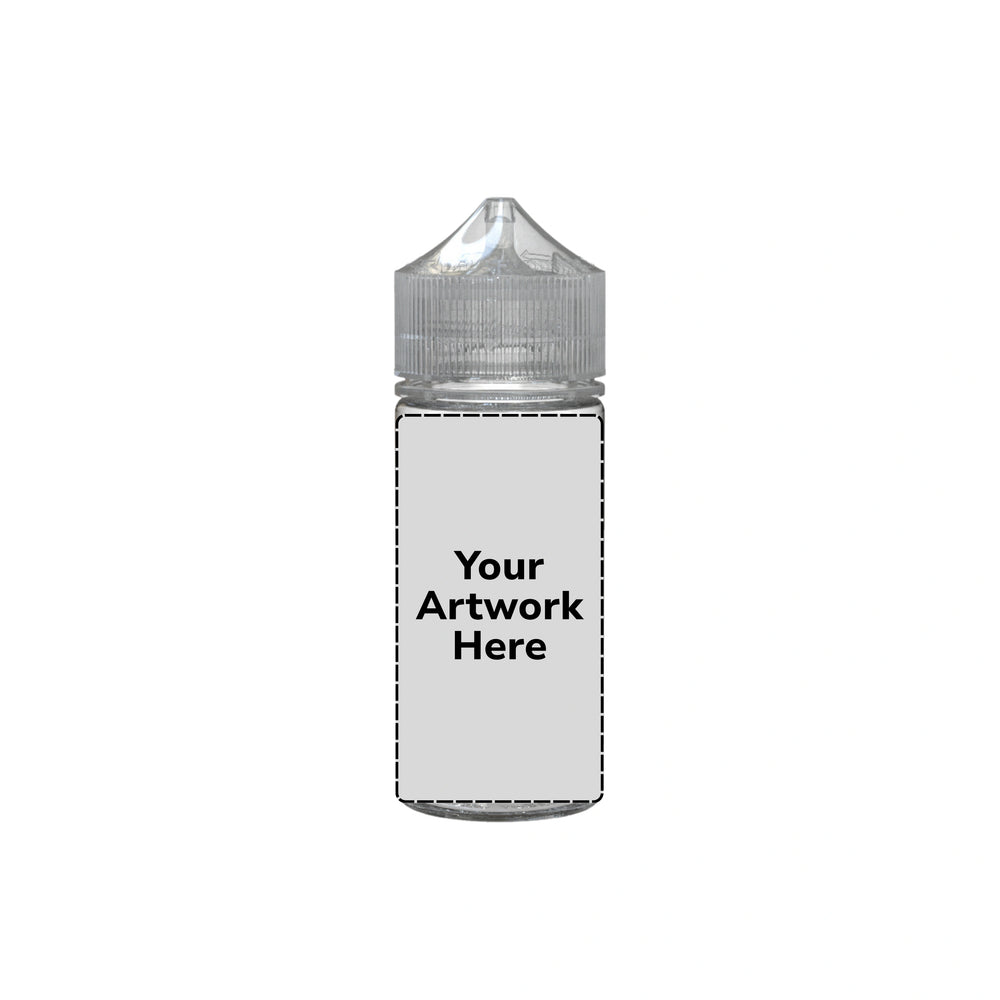 75ml mini unicorn bottle clear clear cap