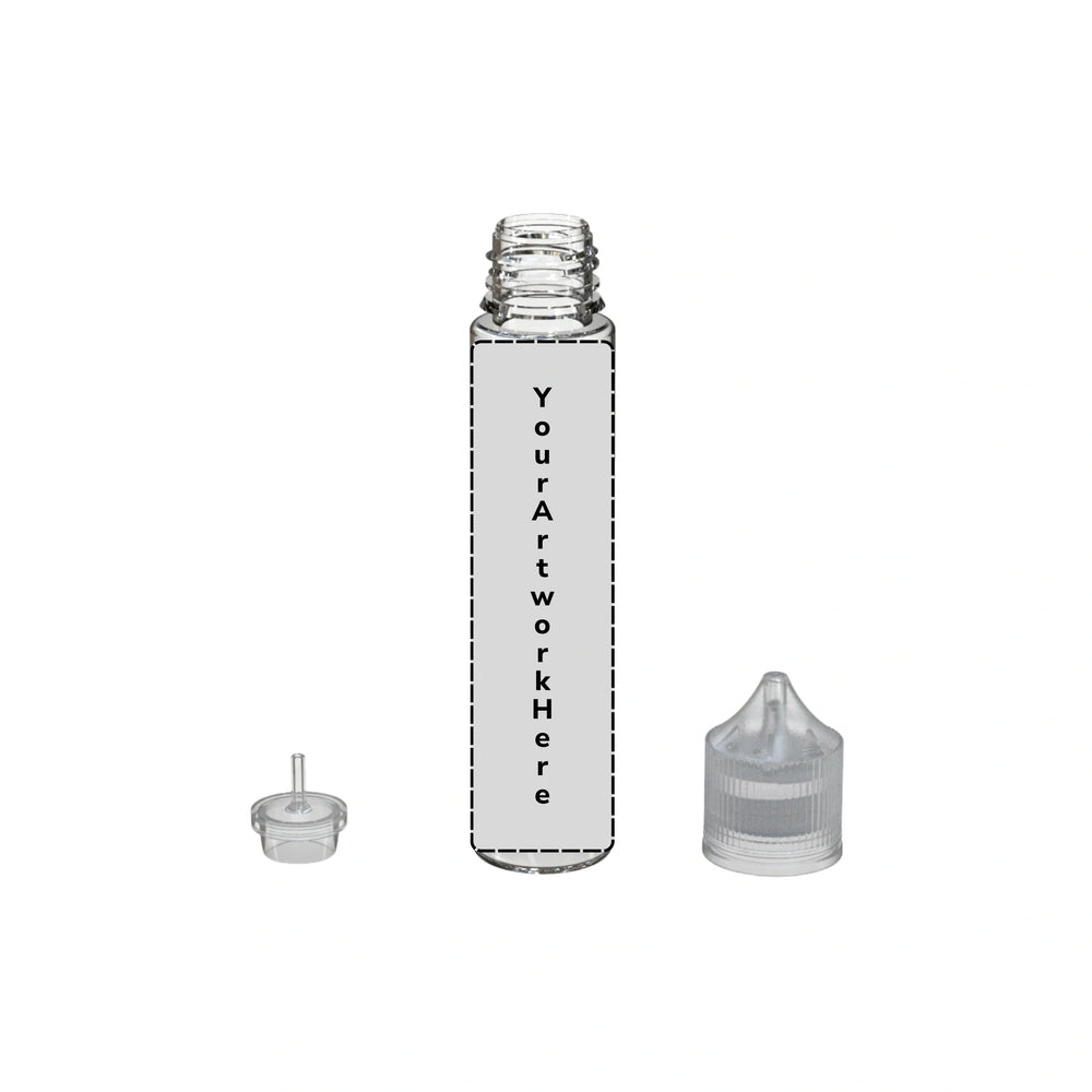 75ml v3 unicorn bottle clear clear cap