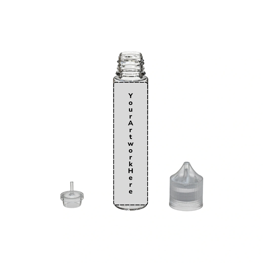 image 75ml v3 unicorn bottle clear clear cap