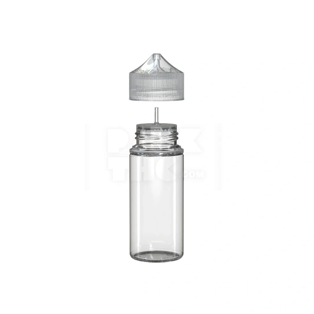 75ml mini pet unicorn bottle clear natural 400 count