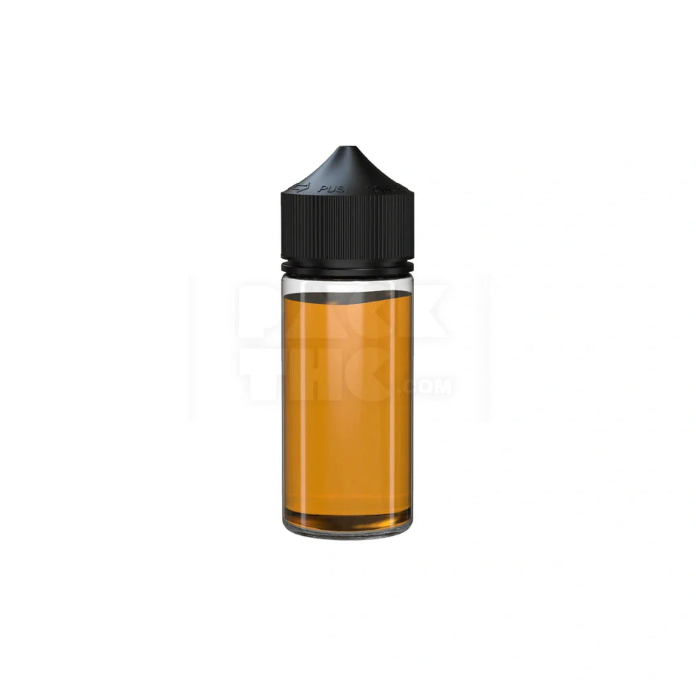 75ml mini pet unicorn bottle clear natural black cap 400 count