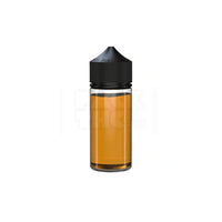 75ml mini pet unicorn bottle clear natural black cap 400 count