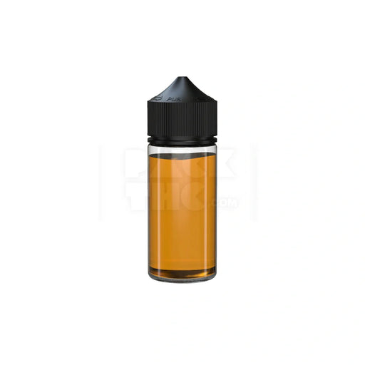 75ml mini pet unicorn bottle clear natural black cap 400 count
