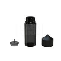 75ml mini pet unicorn bottle translucent black 400 count