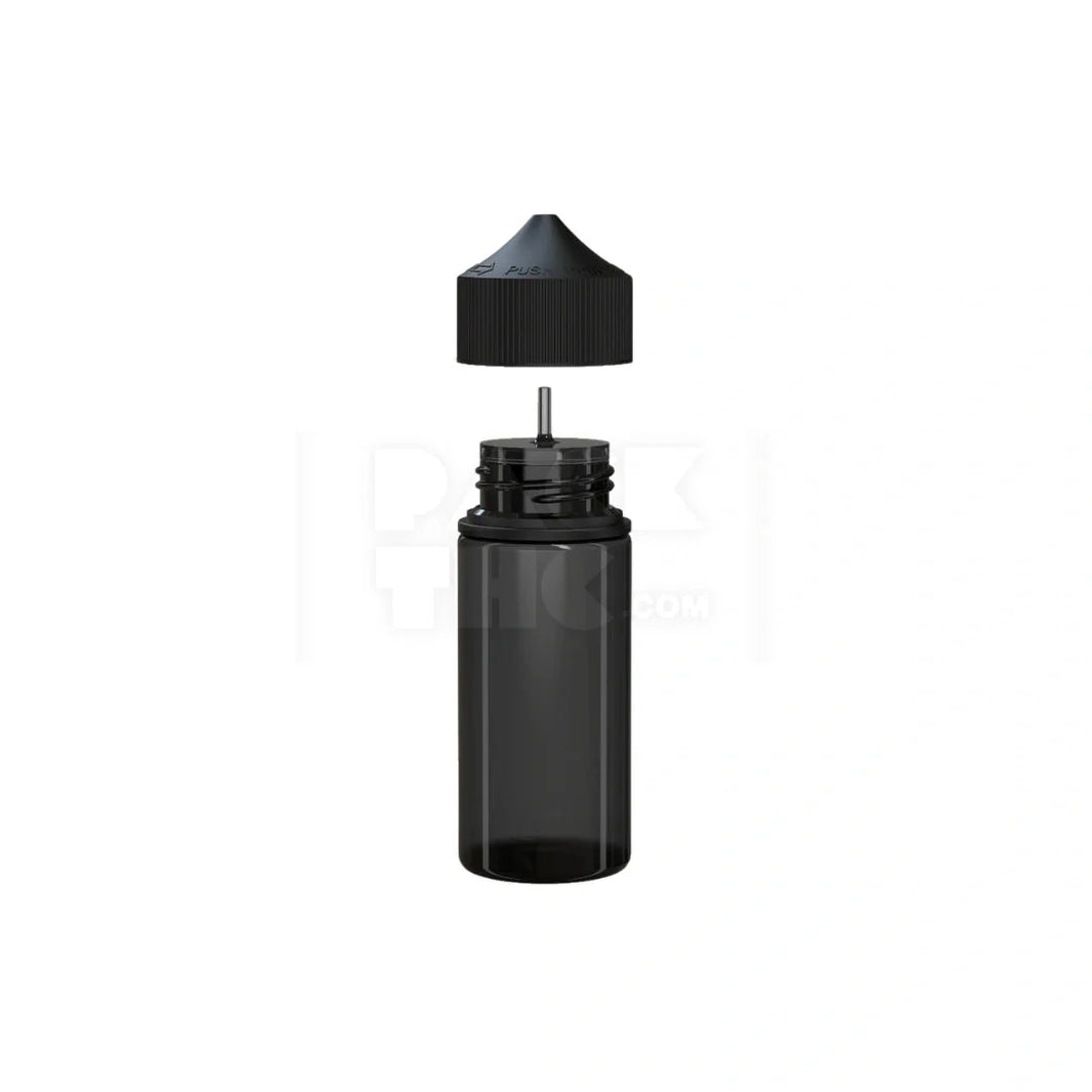 image 75ml mini pet unicorn bottle translucent black 400 count
