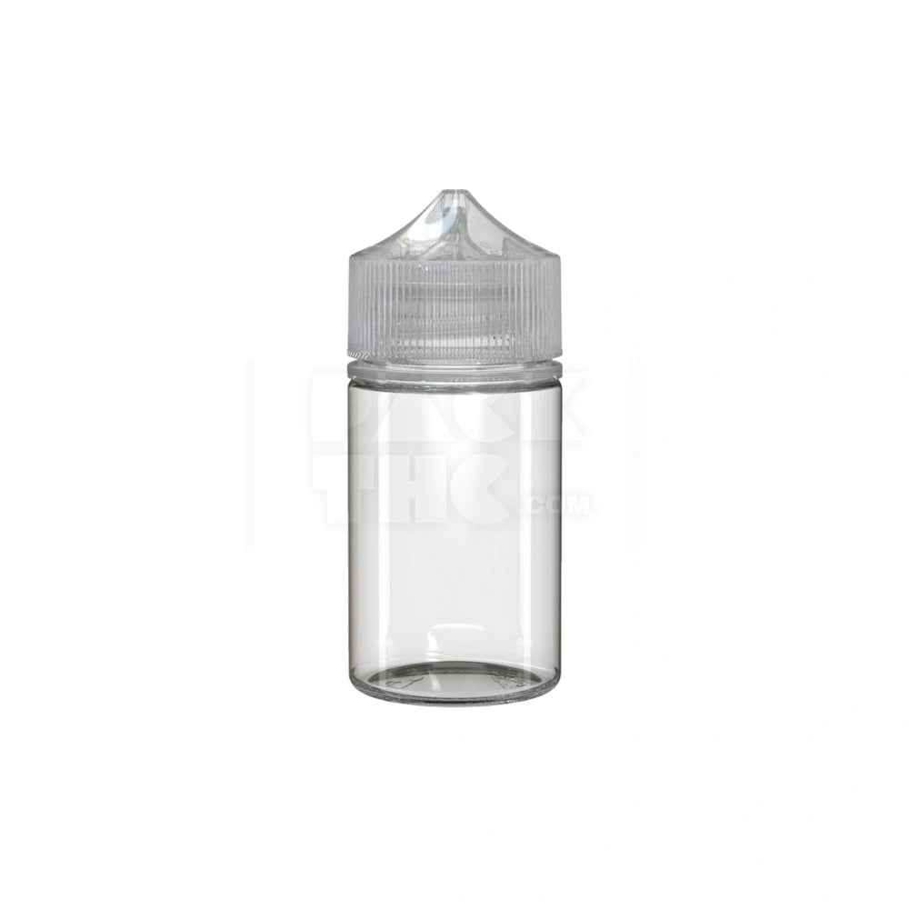 75ml stubby pet unicorn bottle cr clear natural 500 count