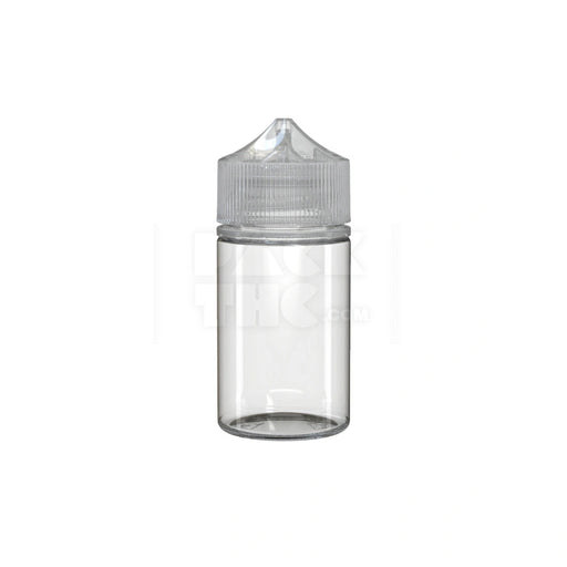 75ml stubby pet unicorn bottle cr clear natural 500 count