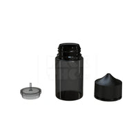 75ml stubby pet unicorn bottle cr translucent black 500 count