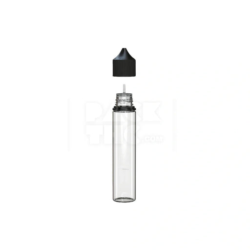 75ml v3 pet unicorn bottle cr clear natural black cap 500 count