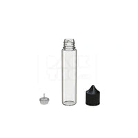 75ml v3 pet unicorn bottle cr clear natural black cap 500 count