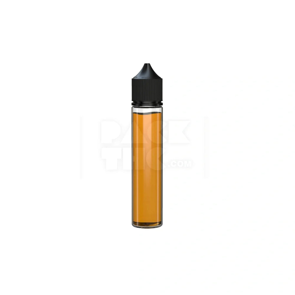75ml v3 pet unicorn bottle cr clear natural black cap 500 count