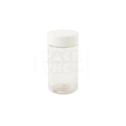 75 mm multi pack pre roll pet jar clear with white lid