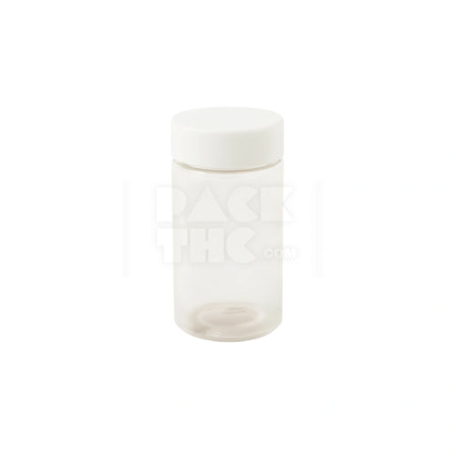 75 mm multi pack pre roll pet jar clear with white lid
