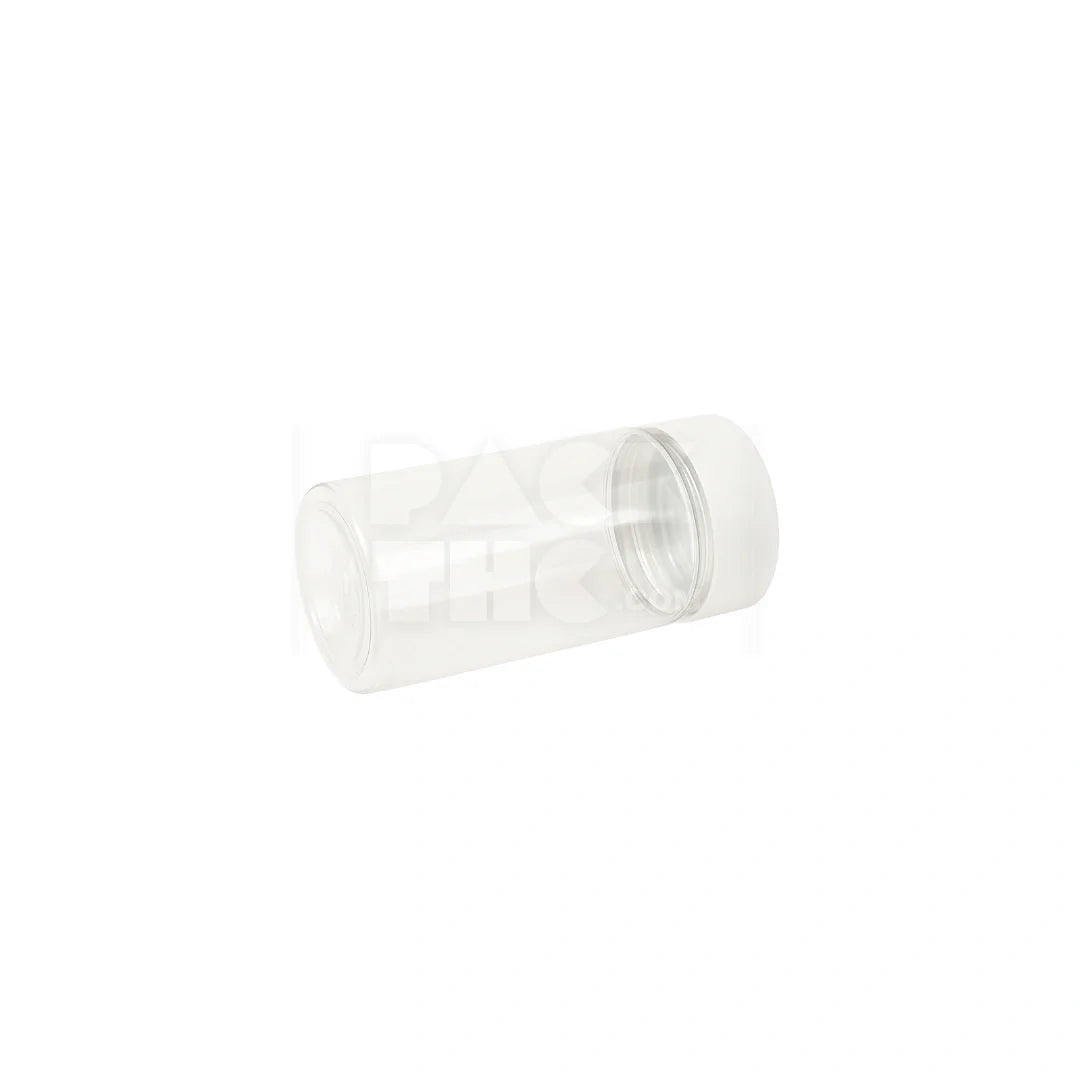 75 mm multi pack pre roll pet jar clear with white lid