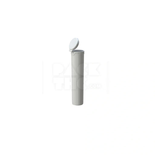 78mm aviator popcap tube opaque white tube 2000 count