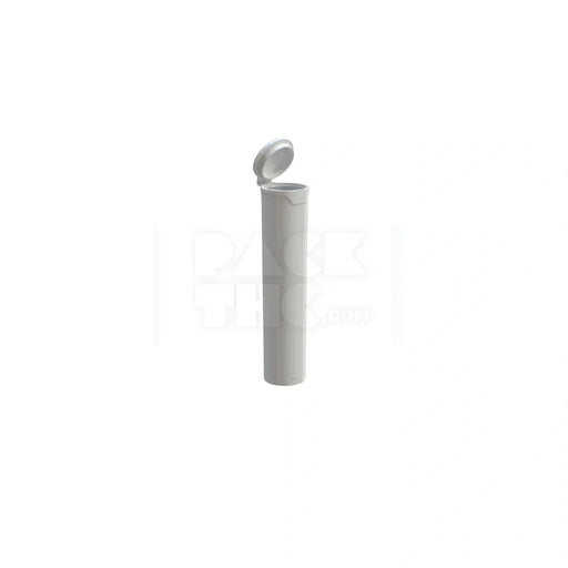 78mm aviator popcap tube opaque white tube 2000 count