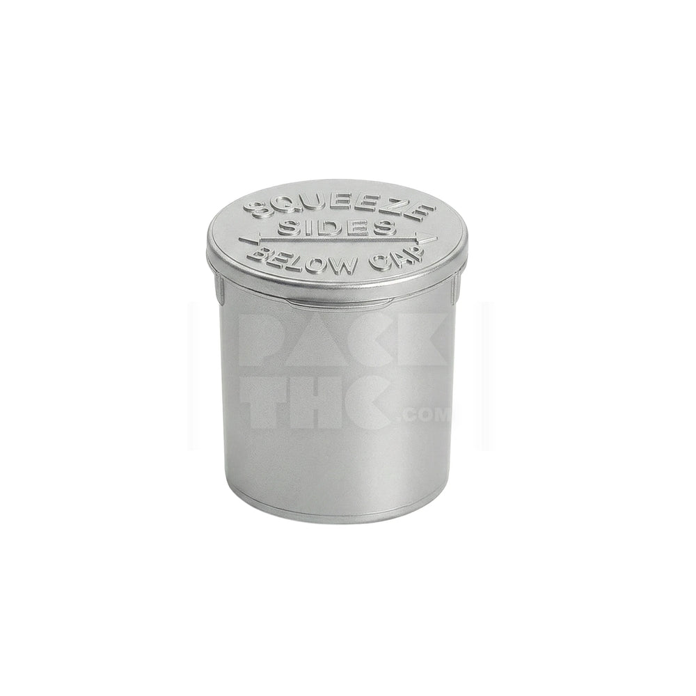 6 Dram Pop Top Vial - Silver | Child-Resistant Bulk Case  - (600 Count)