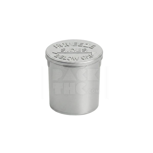 6 Dram Pop Top Vial - Silver | Child-Resistant Bulk Case  - (600 Count)