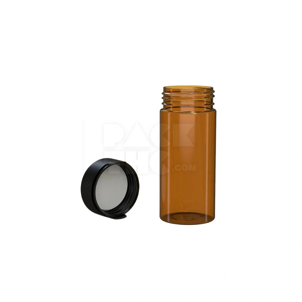 8oz aviator cr container translucent amber 200 count
