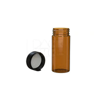 8oz aviator cr container translucent amber 200 count