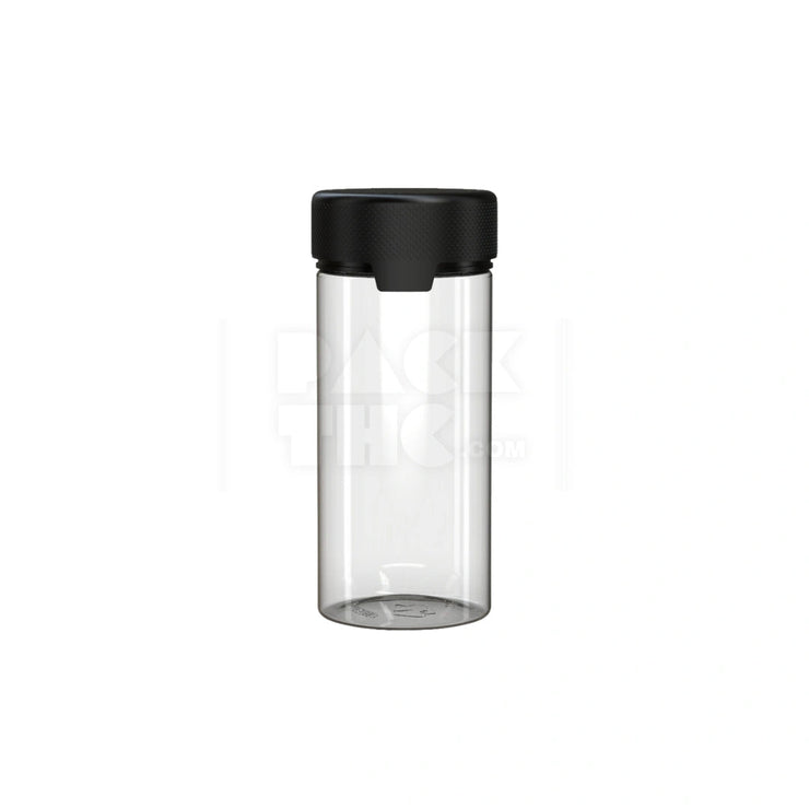 8oz 240cc aviator cr container clear natural black cap 200 count