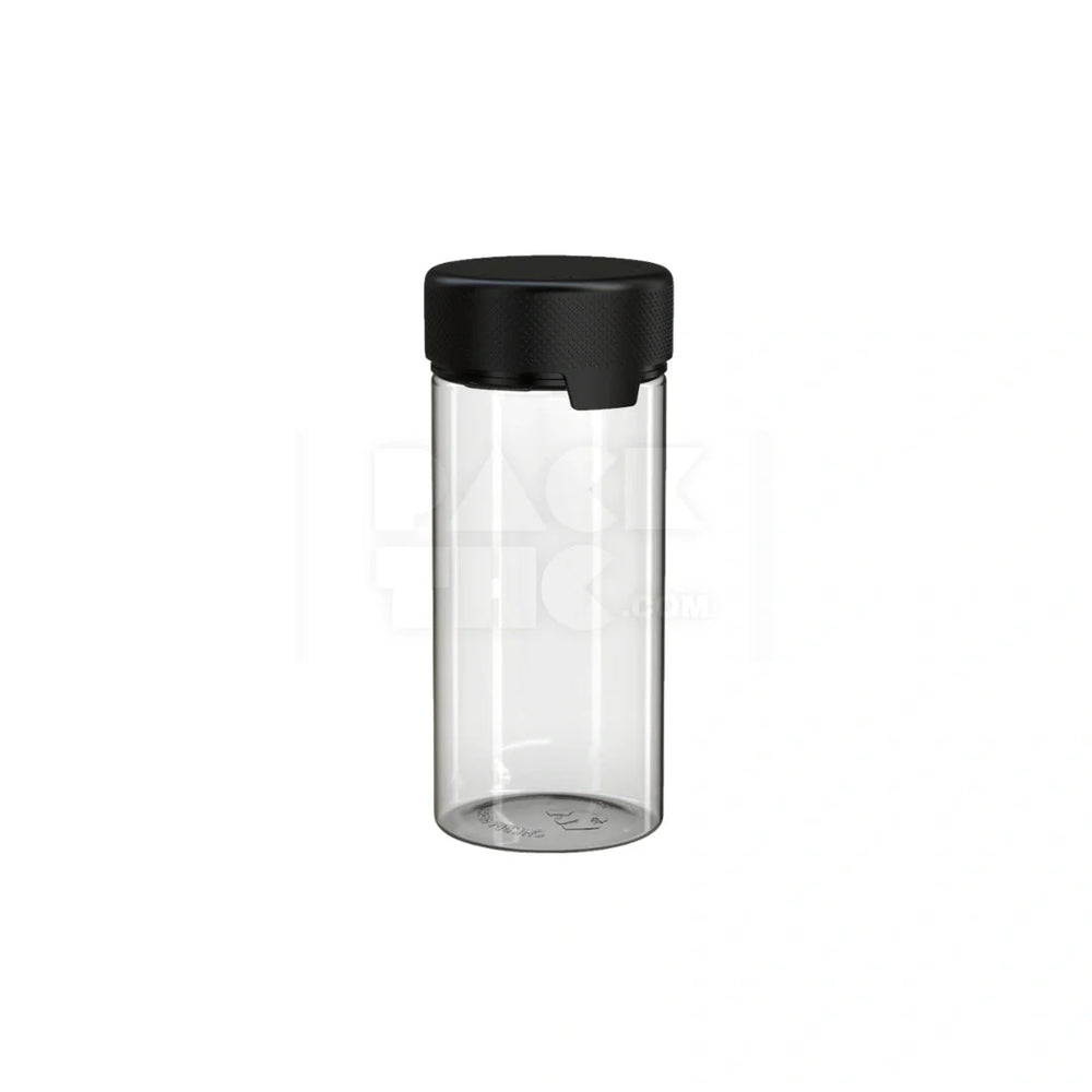 8oz 240cc aviator cr container clear natural black cap 200 count