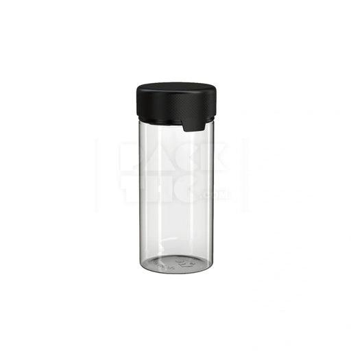8oz 240cc aviator cr container clear natural black cap 200 count