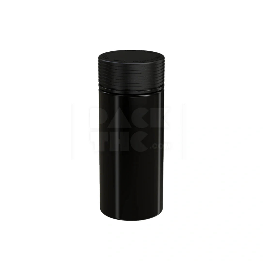 8oz 240cc spiral cr container opaque black 200 count